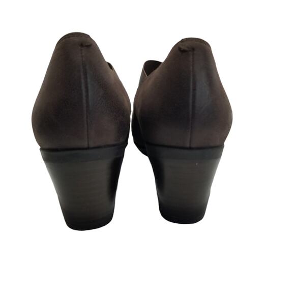 Abeo Shoes Brown Slip On Comfort Shoe Bio System Portola Size 8.5 N - Picture 7 of 12